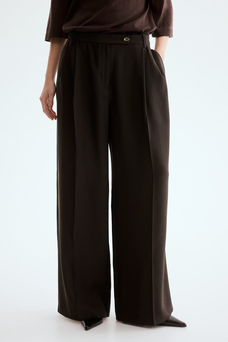 Dress Pants, Alternate, color, Dark brown