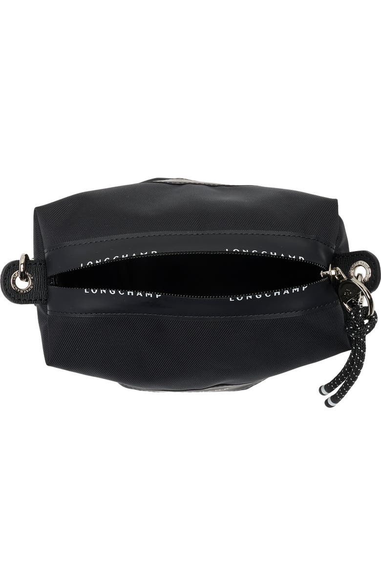 Longchamp Extra Small Le Pliage Energy Canvas Crossbody Bag, Alternate, color, Black