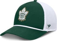 FANATICS Men's Fanatics Green/White Toronto Maple Leafs Bermuda A-Frame Adjustable Hat