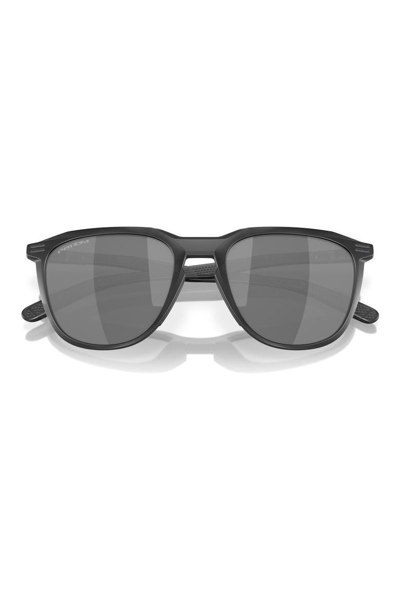 Thurso 54mm Prizm™ Round Sunglasses, Alternate, color, BLACK