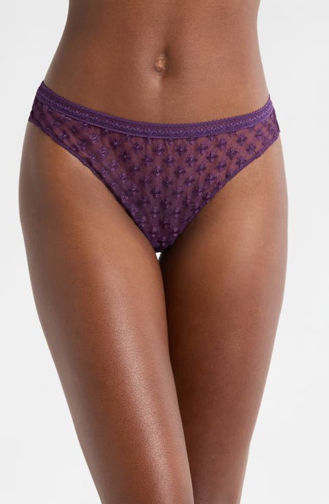 Hortense Embroidered Tanga