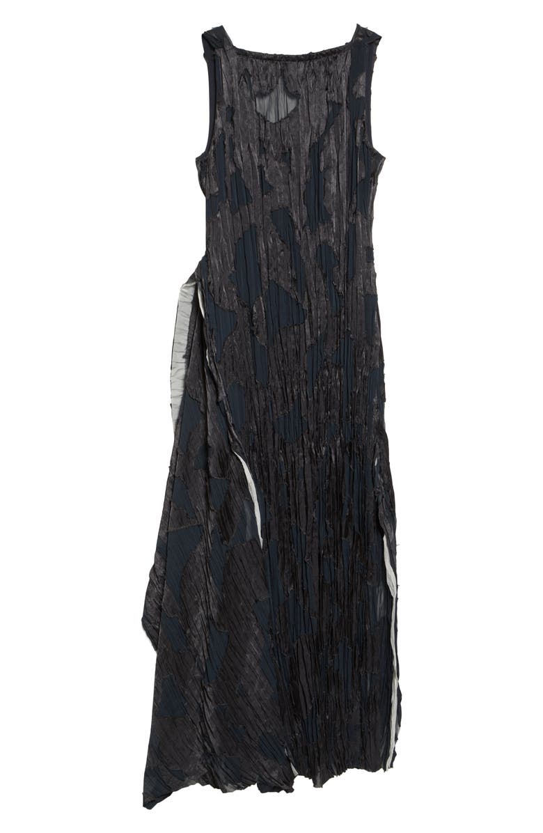 Jason Wu Collection Abstract Stripe Jacquard Gown, Alternate, color, Ink