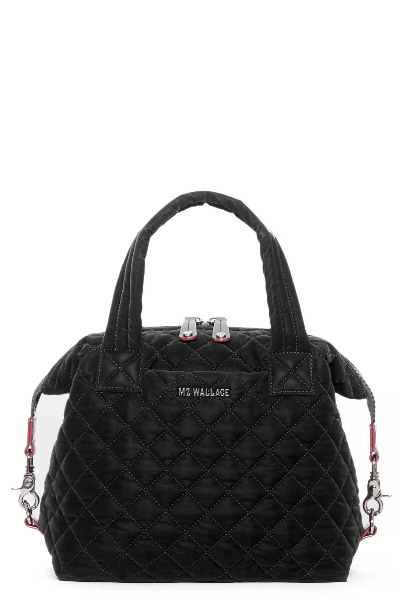 Small Sutton Deluxe II Handbag, Main, color, TECH VELVET