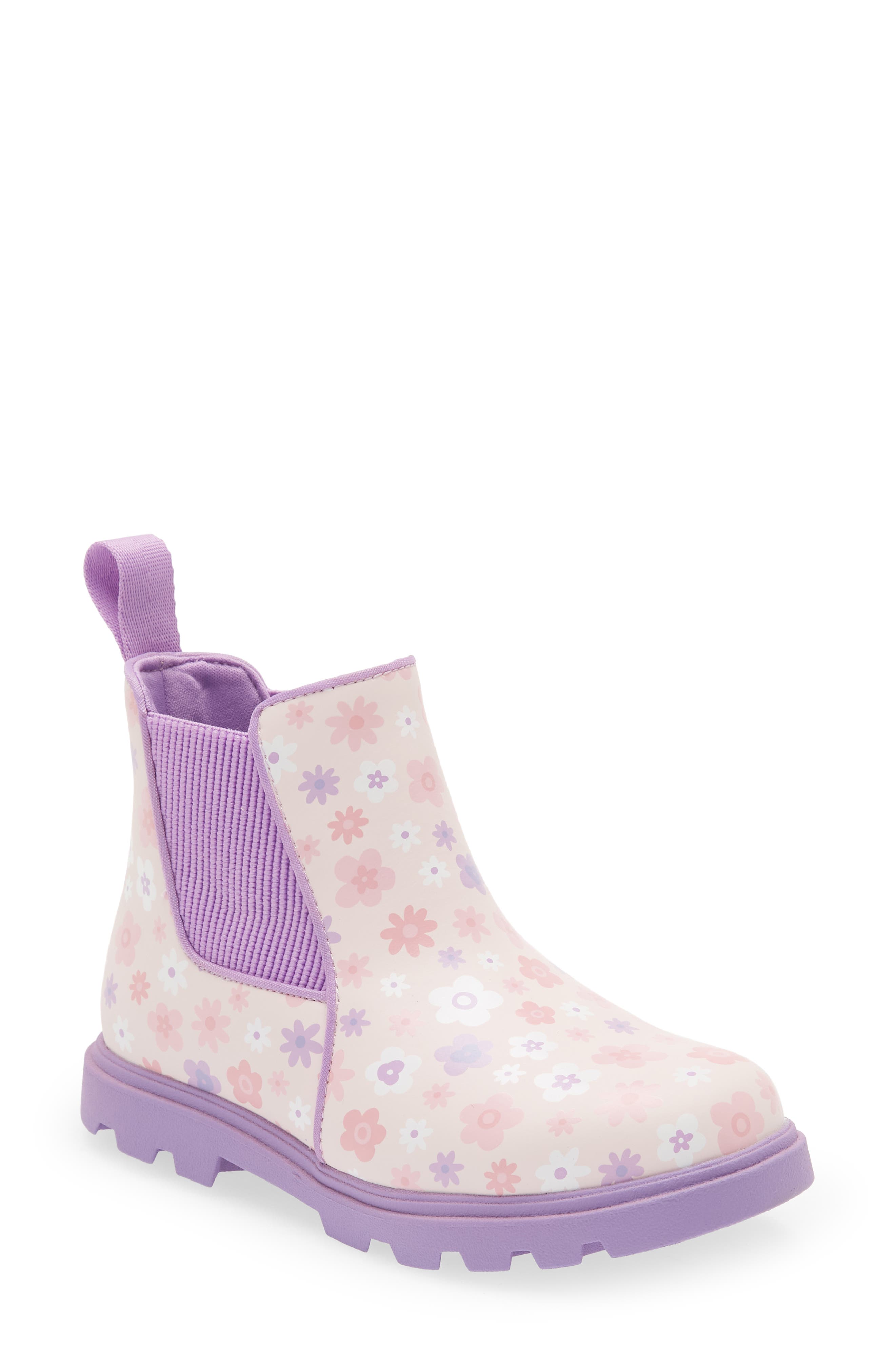 Native Kensington Treklite Print Boot, Main, color, LIGHT PINK/ LAVENDER/ DAISY