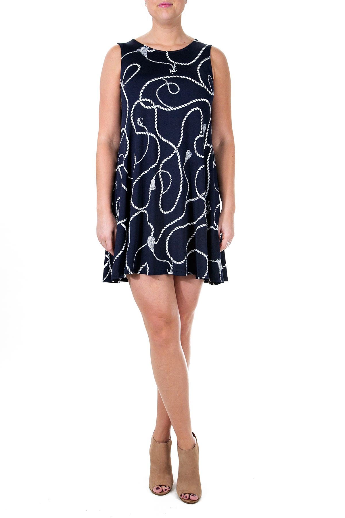 NAVY/WHITE NAUTICAL SEA