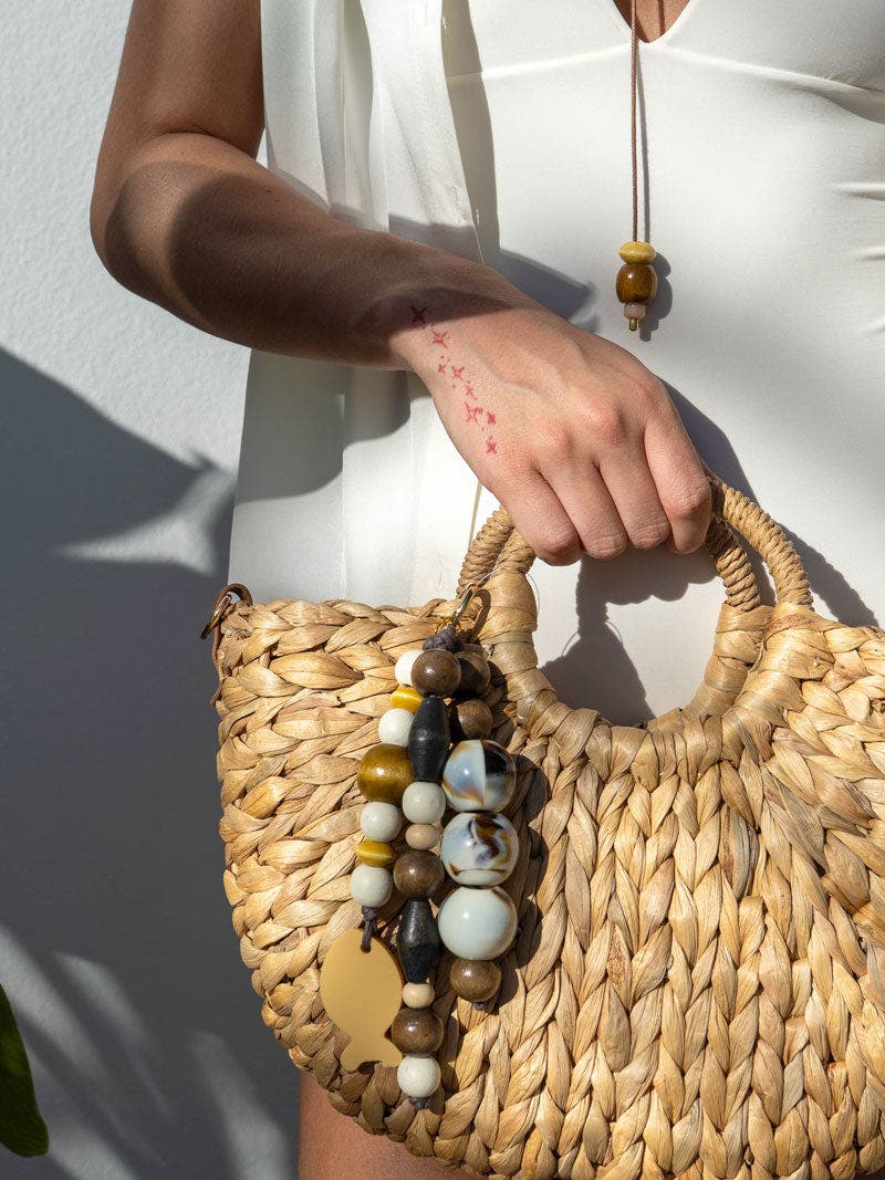 By Lilla Pesca Bag Charm, Alternate, color, Multi