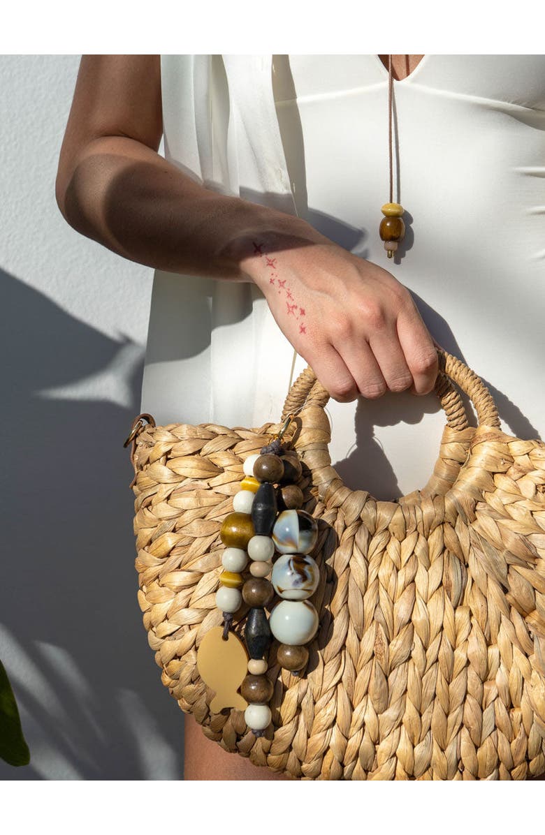 By Lilla Pesca Bag Charm, Alternate, color, Multi