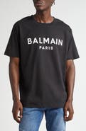 Balmain Logo Cotton T-Shirt