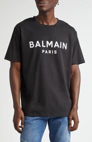 Balmain Logo Cotton T-Shirt