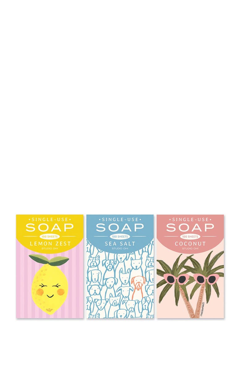 Studio OH! Soap Sheet Packs - Set of 3, Main, color,