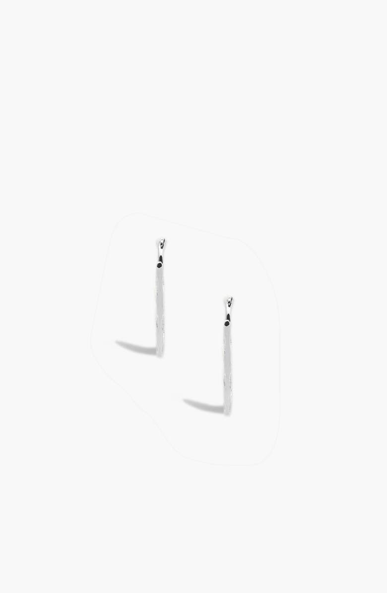 YOJ Tali Hoops in Silver, Alternate, color, Silver