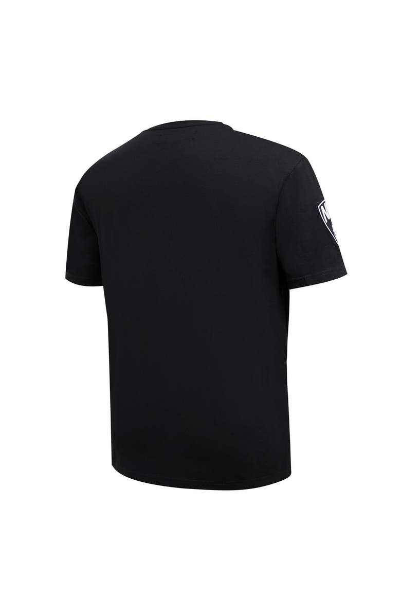PRO STANDARD Men's Pro Standard Black Brooklyn Nets Chenille T-Shirt, Alternate, color, Black