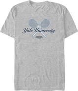 Yale University Men's Yale University New Haven University Racket Graphic T-Shirt