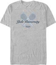 Yale University Men's Yale University New Haven University Racket Graphic T-Shirt