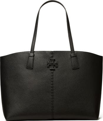 トートバッグ Tory Burch Mcgraw Small Bag - Tory Burch - Leather - Black Tory Burch McGraw Leather Tote | Nordstrom