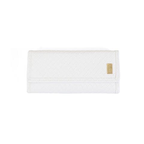 Woven Blanc Jewel Wallet