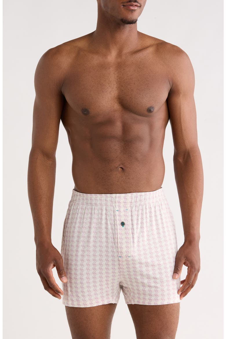Tooth Boxer Shorts, Main, color, LILAC