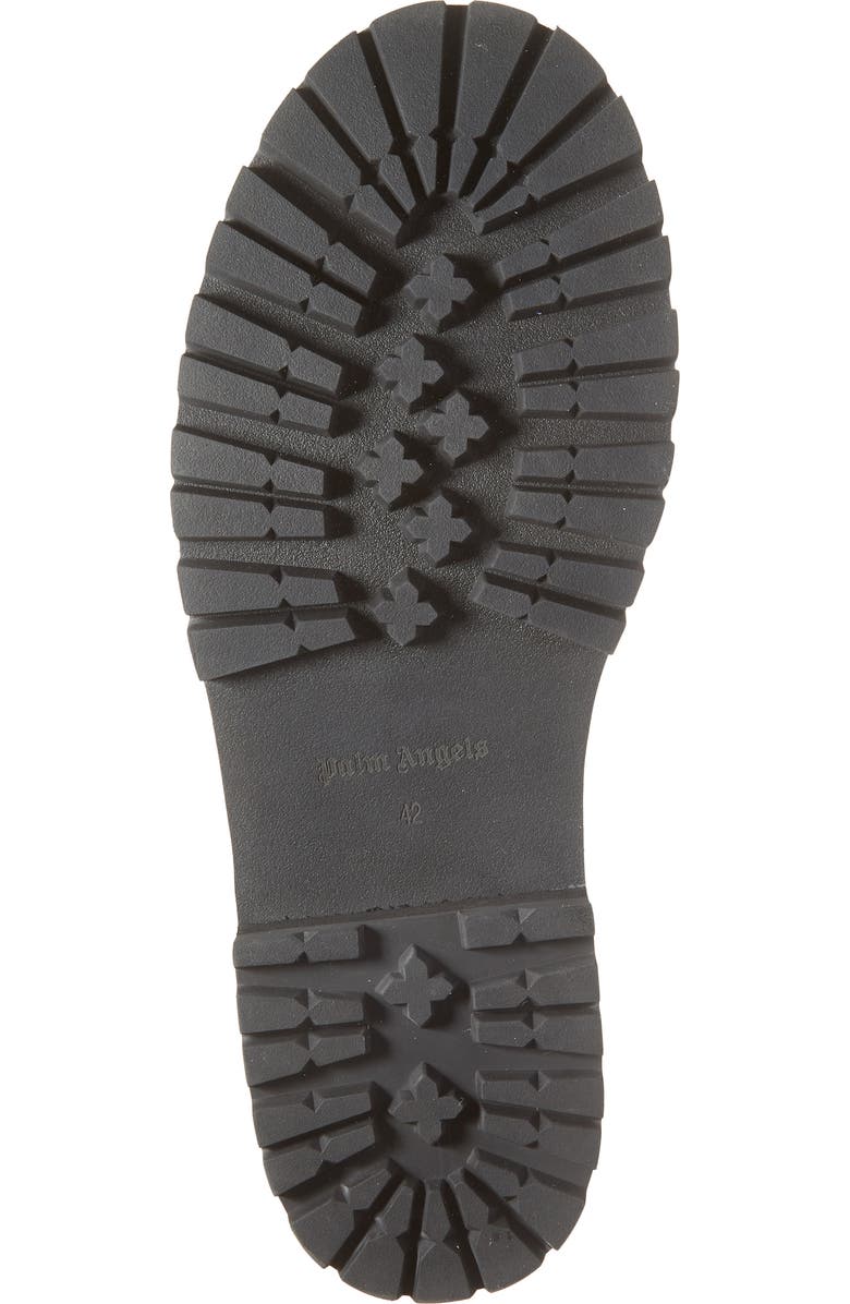 Palm Angels Logo Mismatched Loafer, Alternate, color, Black