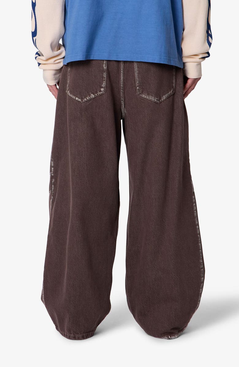 mnml Pleated Denim Jeans, Alternate, color, 