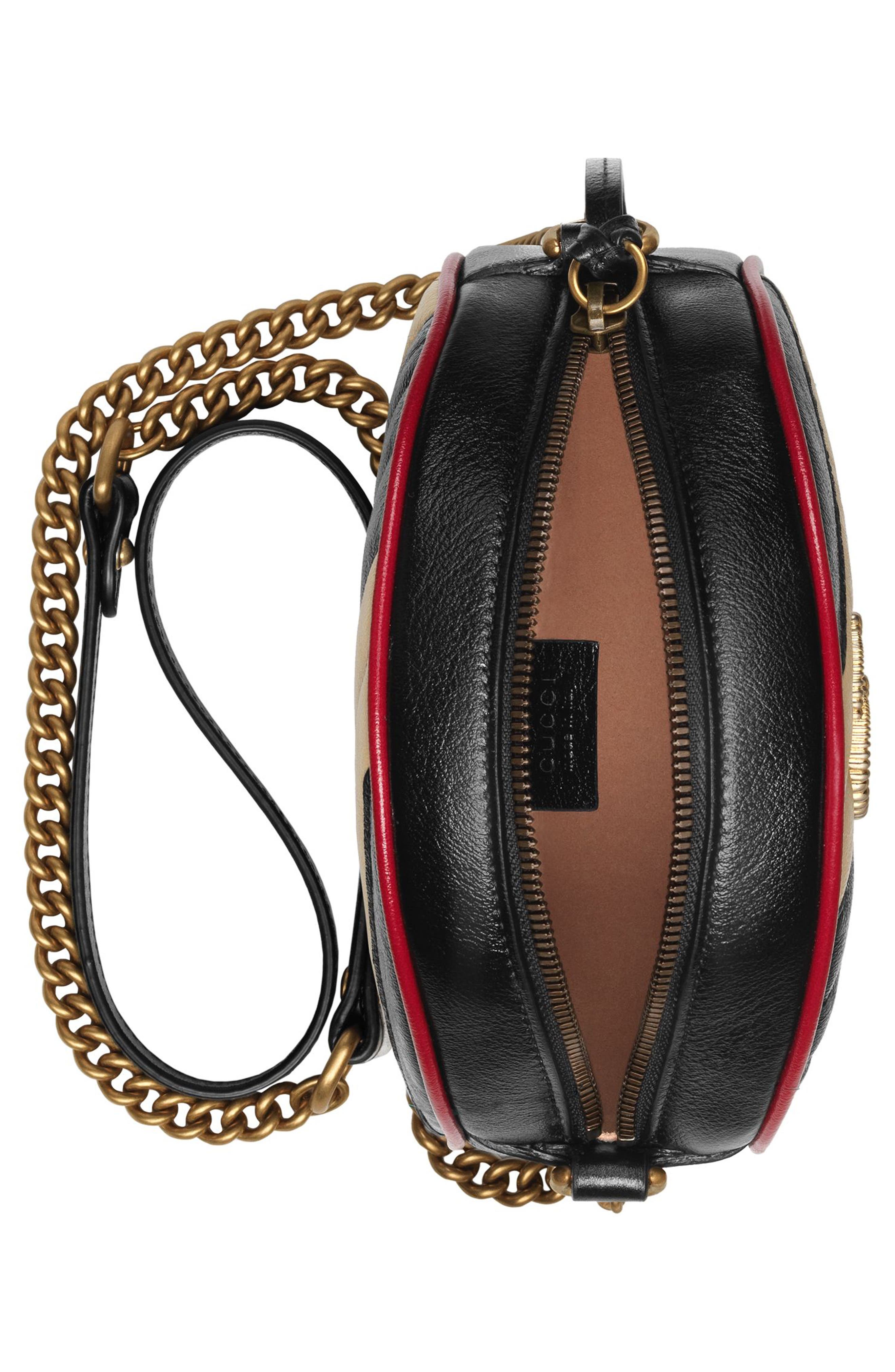 Gucci Mini GG Marmont 2.0 Matelassé Leather Shoulder Bag, Alternate, color, 