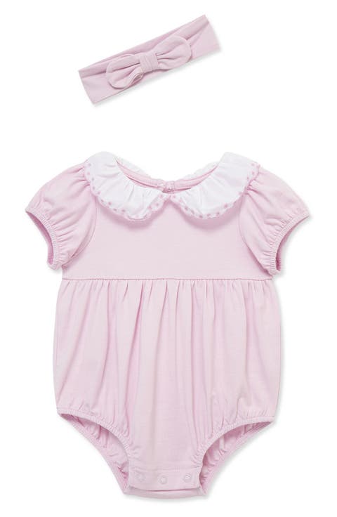 Scallop Bodysuit & Headband Set (Baby)