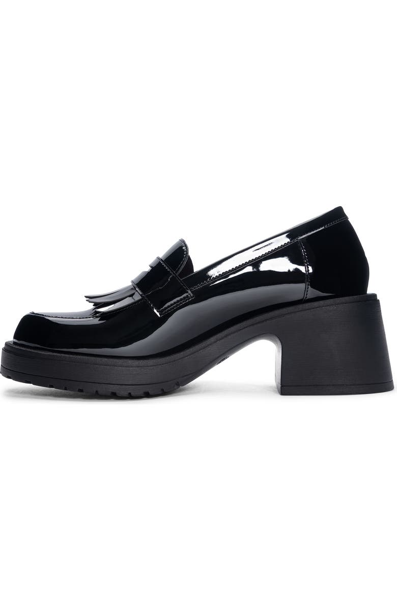 Dirty Laundry Metallic Kiltie Loafer Pump, Alternate, color,