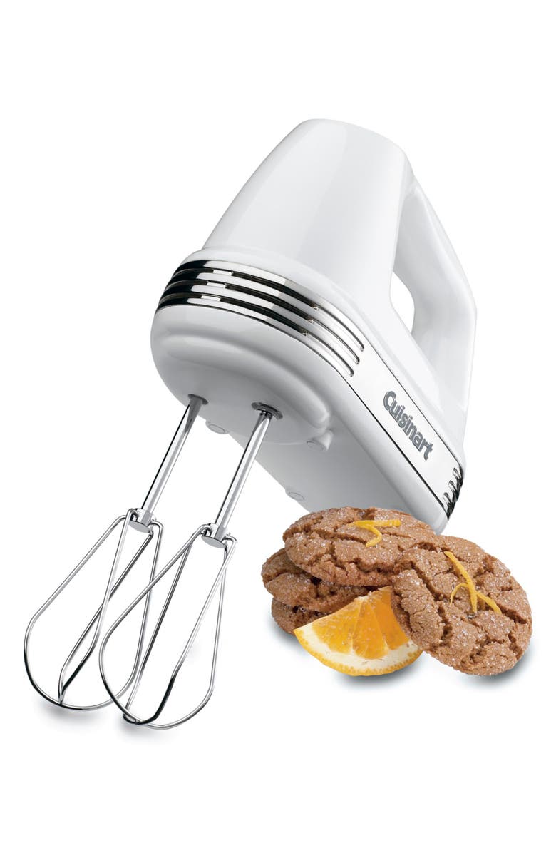 Cuisinart Power Adantage 5-Speed Hand Mixer, Alternate, color, White