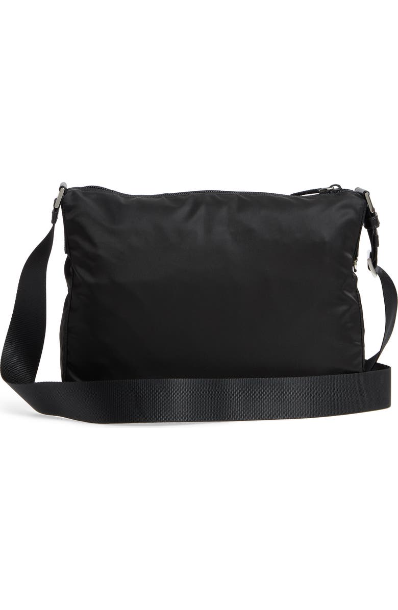 Prada Large Nylon Crossbody Bag, Alternate, color,