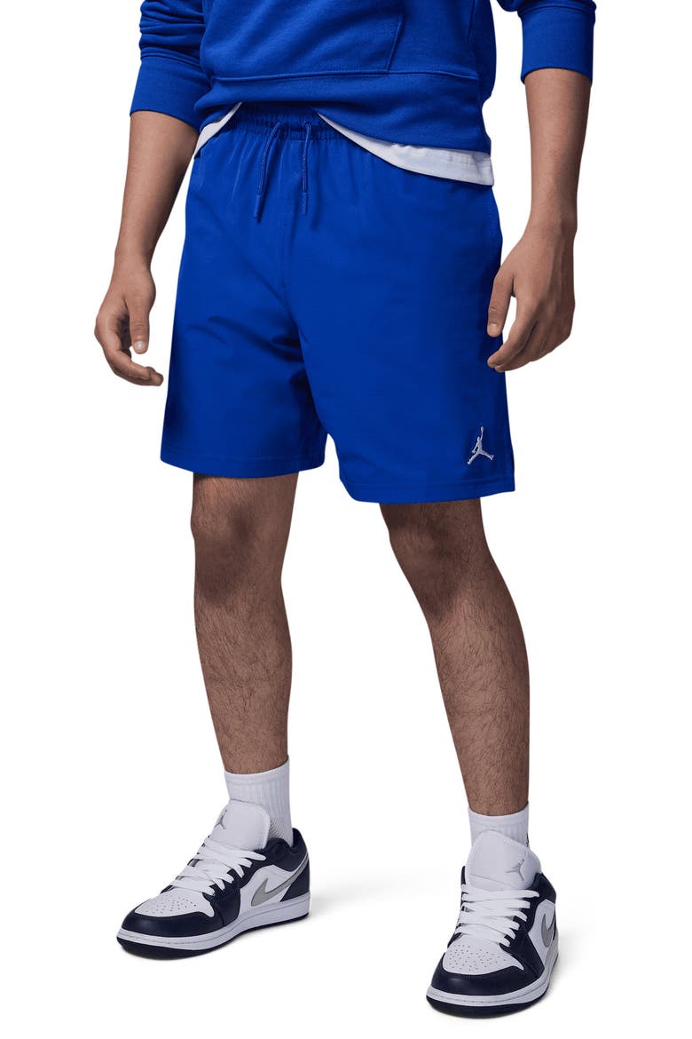 Kids' Jumpman Brooklyn Shorts, Alternate, color, RACER BLUE