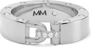 Melinda Maria Ashley Smooth Lock Ring