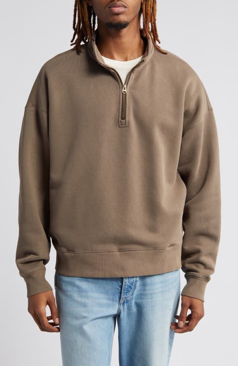 Oversize Quarter Zip Sweatshirt