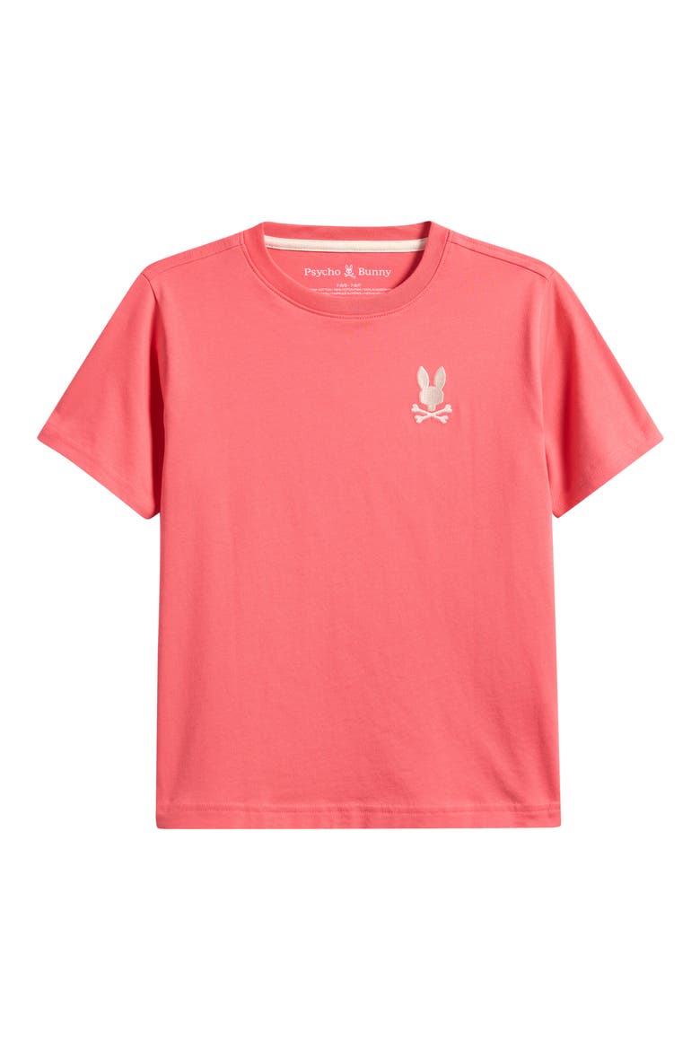 Kids' Aiden Pima Cotton Back Graphic T-Shirt, Main, color, SUNKISSED CORAL