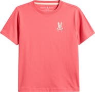 Psycho Bunny Kids' Aiden Pima Cotton Back Graphic T-Shirt