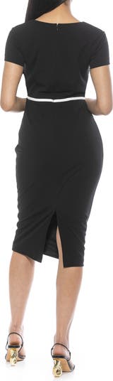 Alma Sheath Midi Dress