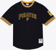 Mitchell & Ness Men's Mitchell & Ness Black Pittsburgh Pirates Wild Pitch Ringer T-Shirt