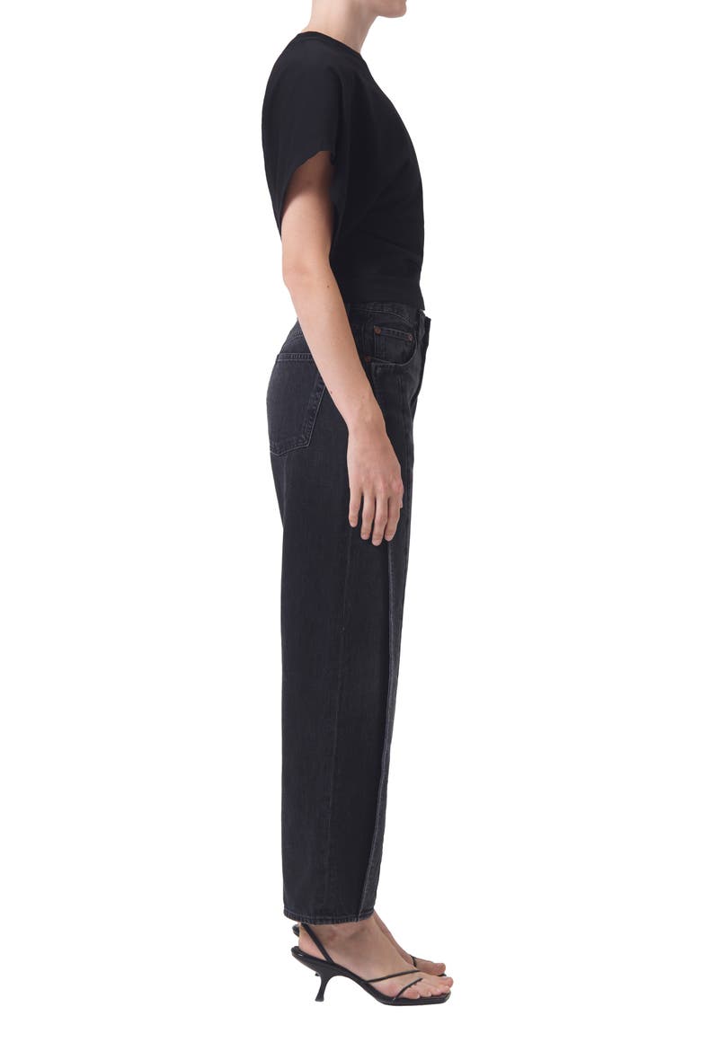 Britt Cotton Jersey T-Shirt, Alternate, color, BLACK