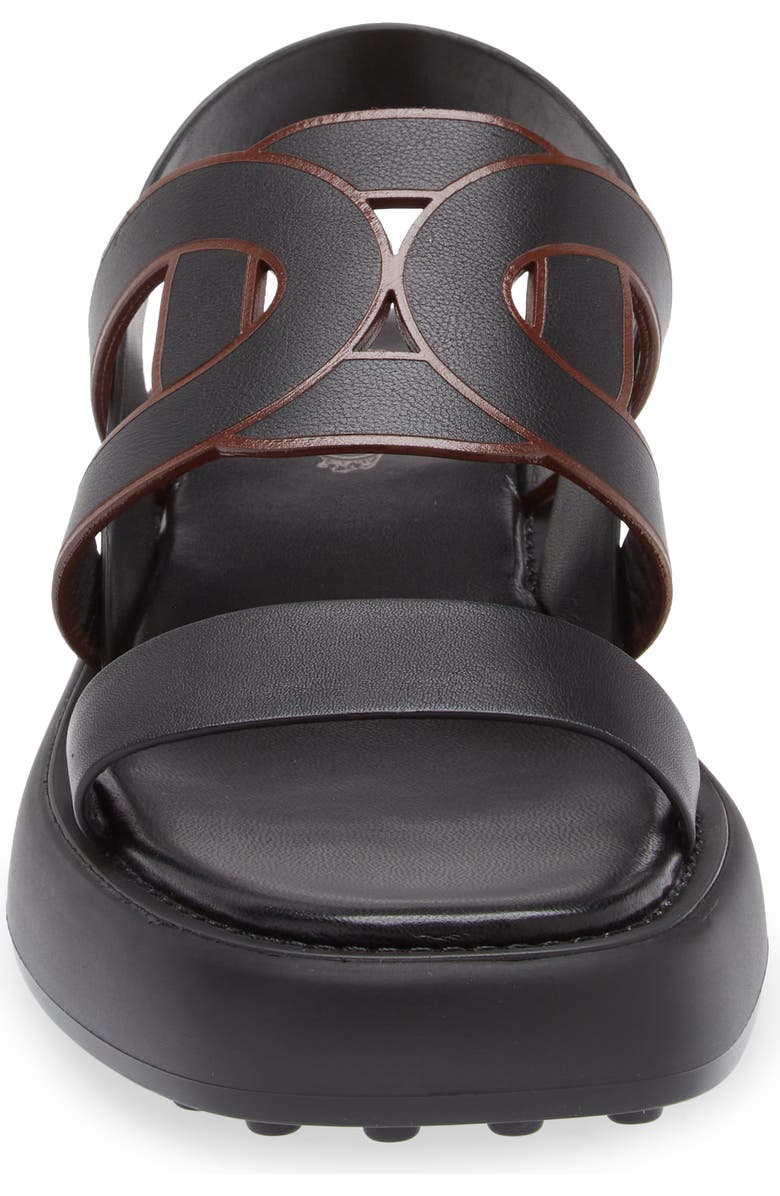 Tod's Kate Chain Detail Slingback Sandal, Alternate, color,