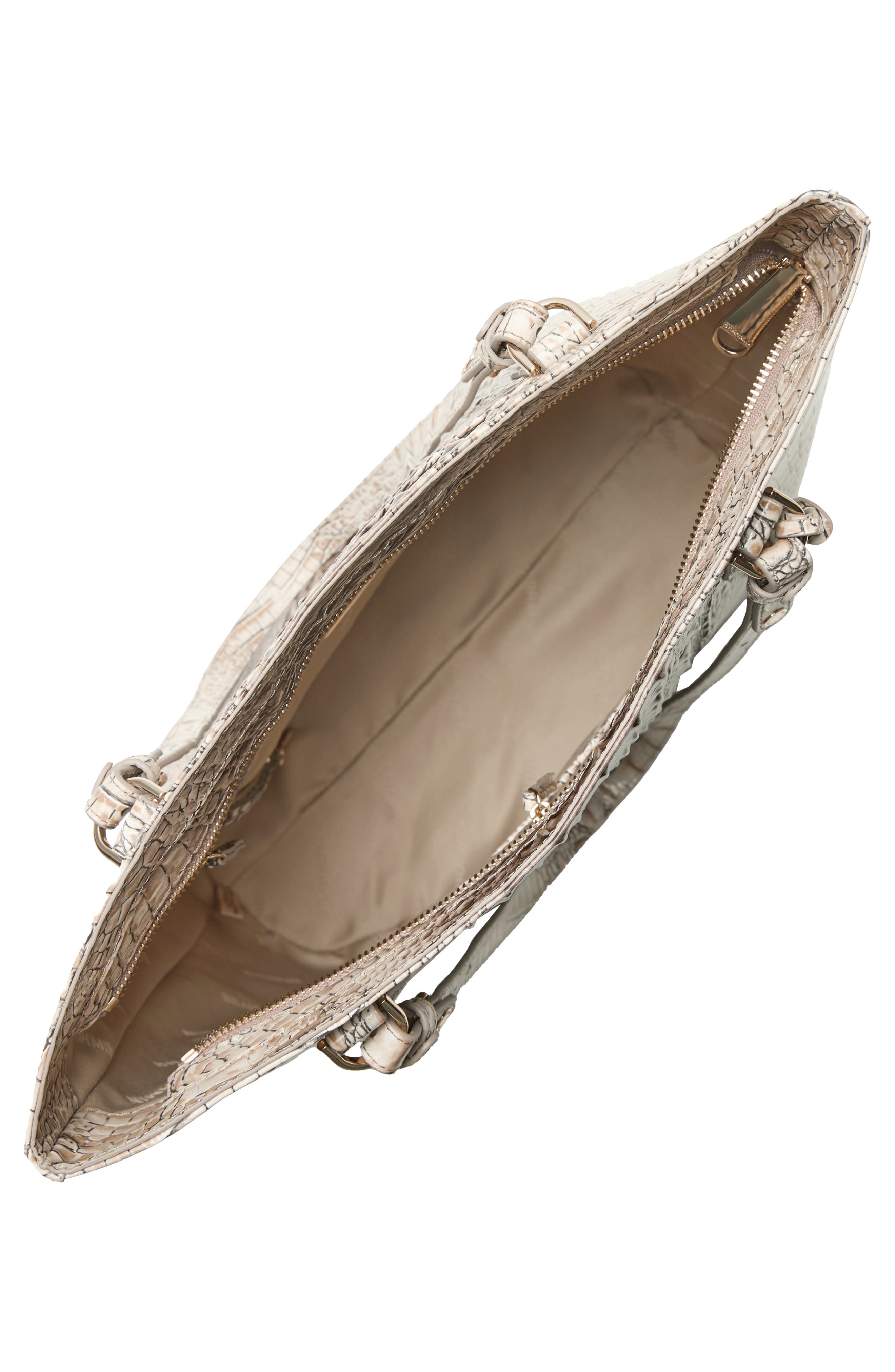 Brahmin Ezra Croc Embossed Leather Tote, Alternate, color, 