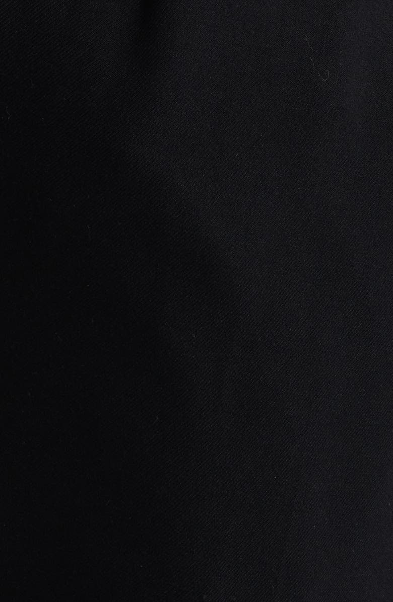 Open Edit Elastic Waist Straight Leg Cargo Pants, Alternate, color, Black