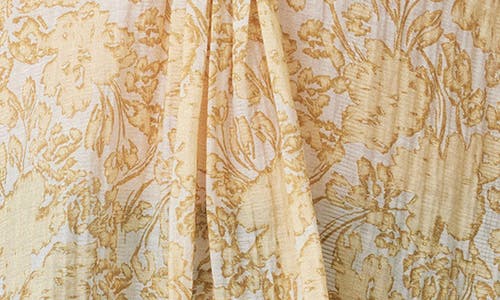 Habitual Half Placket Blouse In Sunlight Combo