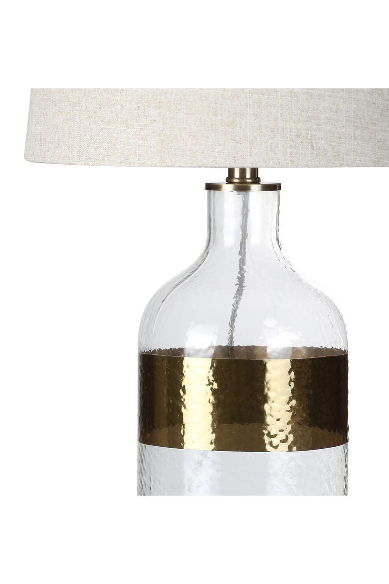 Stevens Glass LED Table Lamp, Alternate, color, Gold/Clear