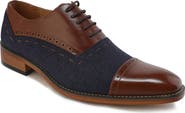 Gino Vitale Cap Toe Oxford