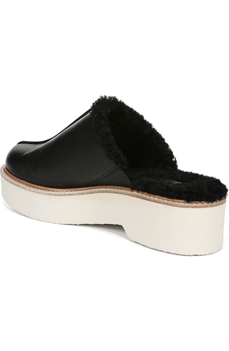 Vince Adler Genuine Shearling Lined Platform Mule, Alternate, color,