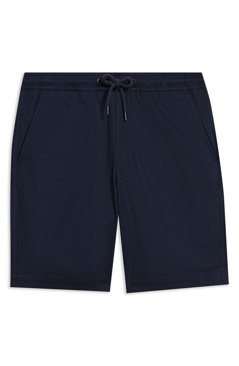 Ted Baker London Mordon Stretch Organic Cotton Twill Drawstring Shorts, Alternate, color, 