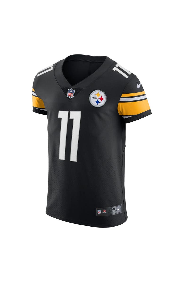 Nike Men's Nike Chase Claypool Black Pittsburgh Steelers Vapor Elite Player Jersey, Alternate, color, 