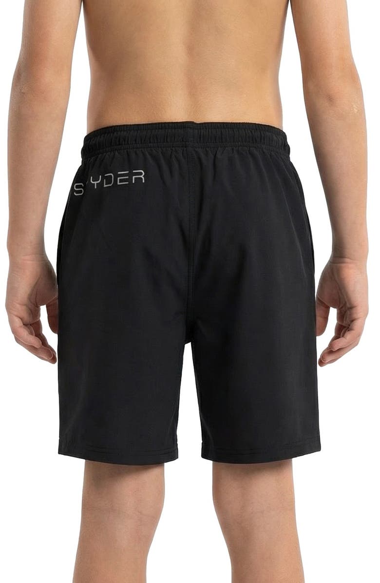 Spyder Kids' Volley Swim Shorts, Alternate, color, Caviar