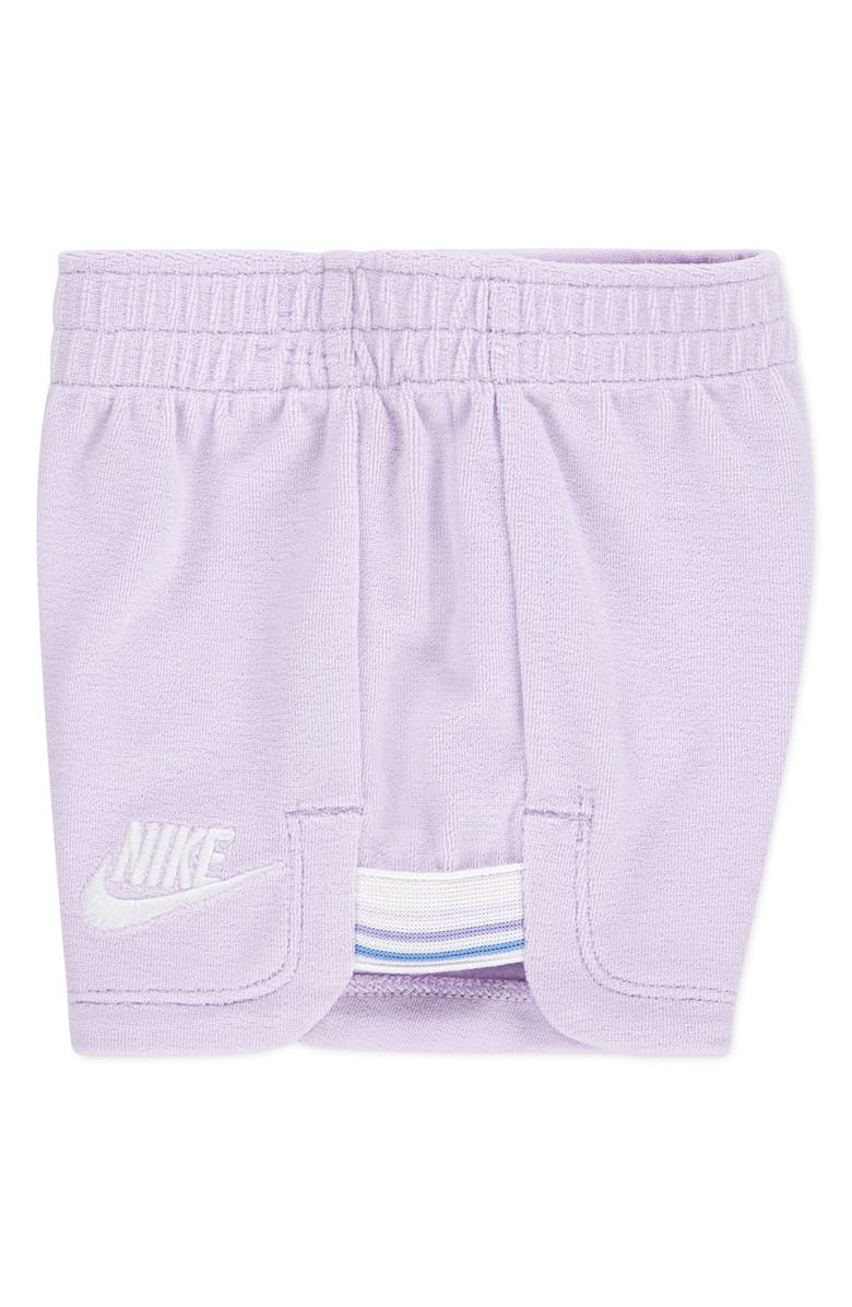 Nike Let's Roll Towel Terry T-Shirt & Shorts Set, Alternate, color, Doll