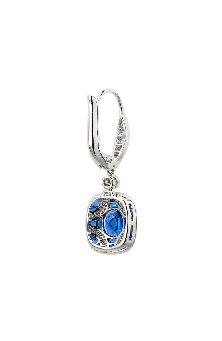 Kwiat Argyle Blue Sapphire & Diamond Drop Earrings, Alternate, color, 