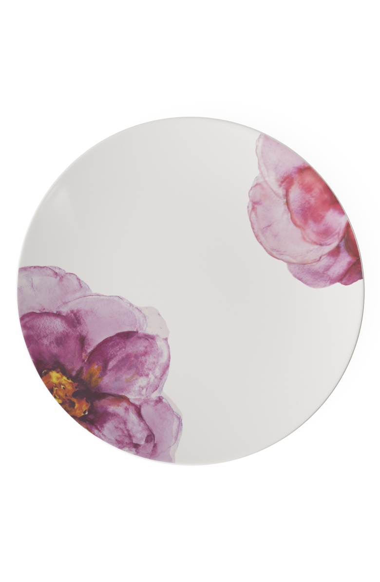 Villeroy & Boch Rose Garden Buffet Plate Coupe, Main, color, Pink