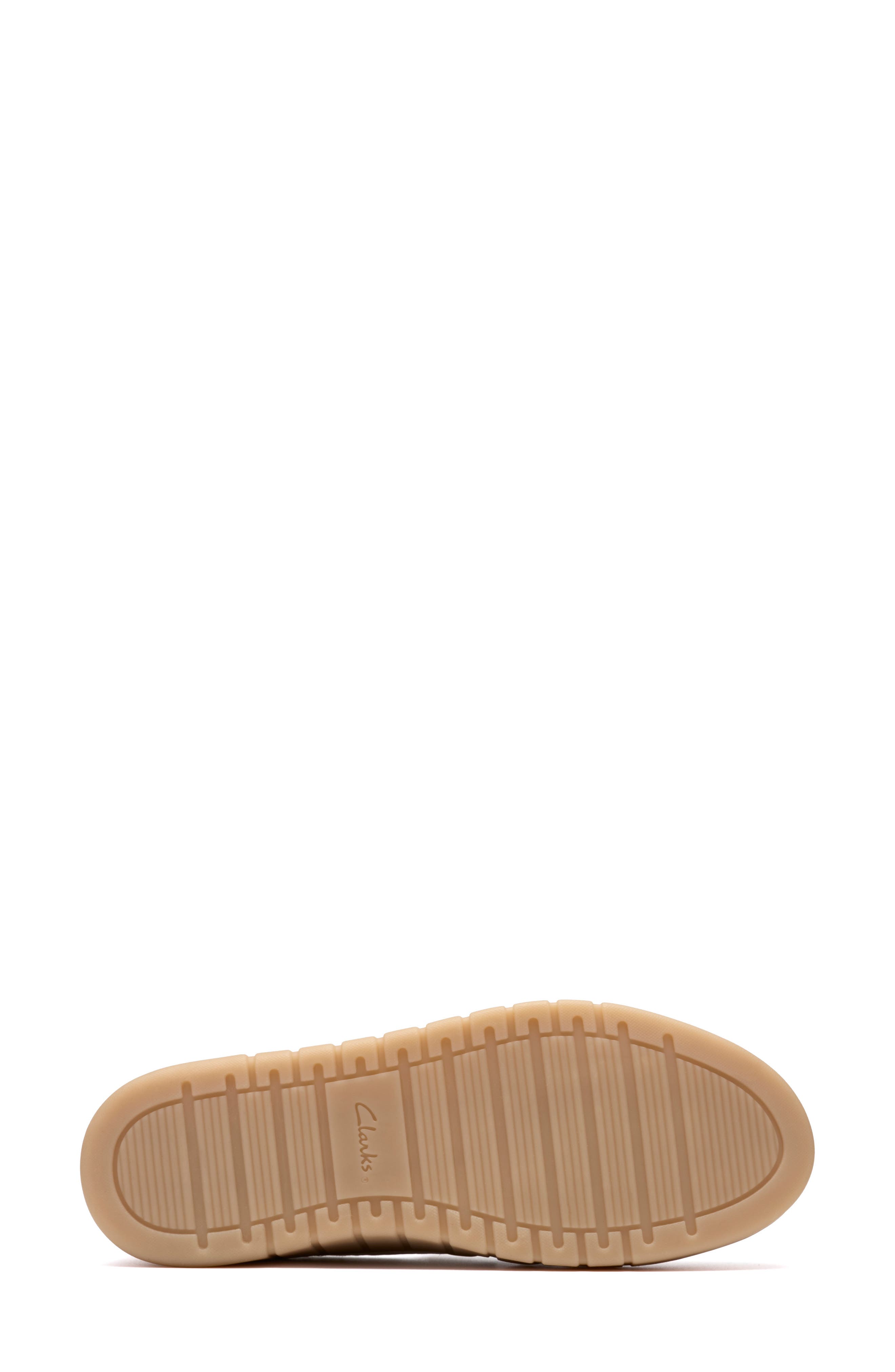 Clarks<sup>®</sup> Mykah Shine Platform Slip-On Sneaker - Wide Width Available, Alternate, color, Natural Raffia